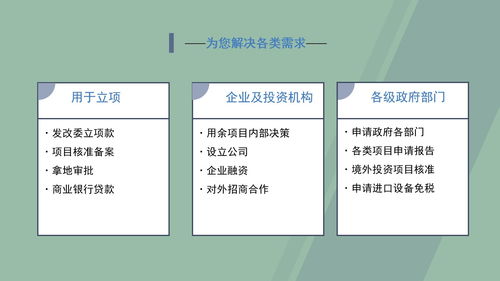 广昌项目立项申请书编写与市场营销策划全案